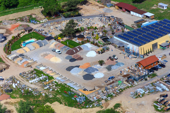 Palatinum Landschafts u. Gartendesign in Hagenbach im Bundesland Rheinland-Pfalz, Deutschland aus der Luft