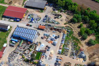 Luftaufnahme von Palatinum Landschafts u. Gartendesign in Hagenbach im Bundesland Rheinland-Pfalz, Deutschland