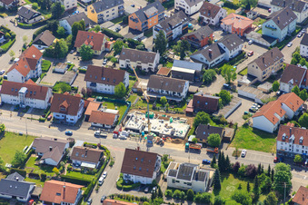 Habsburger Allee in Hagenbach im Bundesland Rheinland-Pfalz, Deutschland
