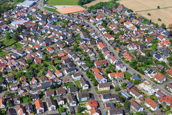 Berwartsteinstr in Hagenbach im Bundesland Rheinland-Pfalz, Deutschland