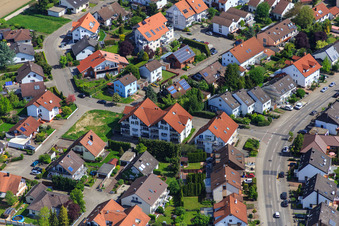 Drohnenbild von Drachenfelsstr in Hagenbach im Bundesland Rheinland-Pfalz, Deutschland