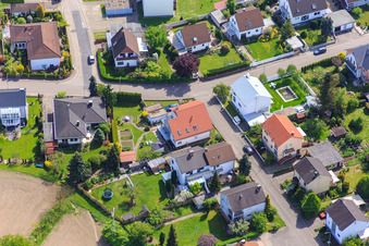 Luftbild von Birkenstr in Hagenbach im Bundesland Rheinland-Pfalz, Deutschland