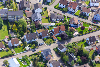 Lärchenstr in Hagenbach im Bundesland Rheinland-Pfalz, Deutschland