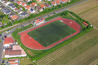 Sportplatz des TuS 1883 Wachenheim e.V in Wachenheim an der Weinstraße im Bundesland Rheinland-Pfalz, Deutschland