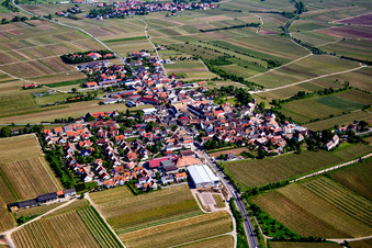 Herxheim am Berg im Bundesland Rheinland-Pfalz, Deutschland