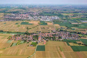 Ortsteil Jerusalemsberg in Kirchheim an der Weinstraße im Bundesland Rheinland-Pfalz, Deutschland