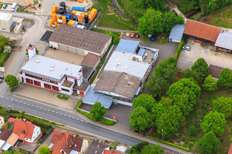 Luftaufnahme von Fuchs Metallbau GmbH Hofheimer Straße in Schonungen im Bundesland Bayern, Deutschland