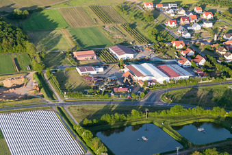Museums- Gebäude- Ensemble des Museums für Militär- und Zeitgeschichte. e. V. in Stammheim in Kolitzheim im Bundesland Bayern, Deutschland