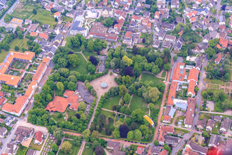 Kurpark Horn-Bad Meinberg mit GesUndTourismus Horn-Bad Meinberg GmbH im Bundesland Nordrhein-Westfalen, Deutschland
