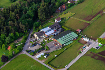 Luftbild von EC Freizeit- und Schulungszentrum Dobel im Bundesland Baden-Württemberg, Deutschland