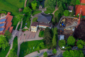 Kurverwaltung Dobel am Kurpark im Bundesland Baden-Württemberg, Deutschland