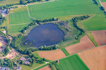 Roßweiher in Maulbronn im Bundesland Baden-Württemberg, Deutschland