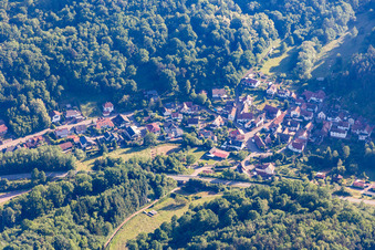 Silz von Süden im Bundesland Rheinland-Pfalz, Deutschland