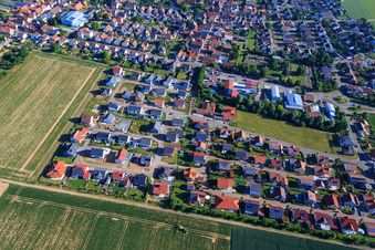 Neubaugebiet Siedlerweg x Fichtenweg in Steinweiler im Bundesland Rheinland-Pfalz, Deutschland