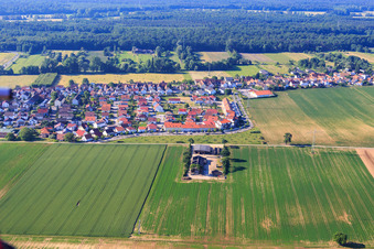 An Höhenweg in Kandel im Bundesland Rheinland-Pfalz, Deutschland