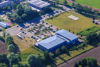 Bienwaldhalle in Kandel im Bundesland Rheinland-Pfalz, Deutschland