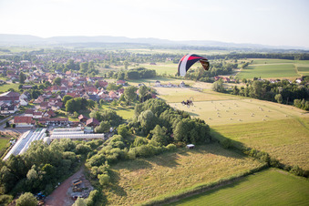 Luftbild von Leiterswiller im Bundesland Bas-Rhin, Frankreich