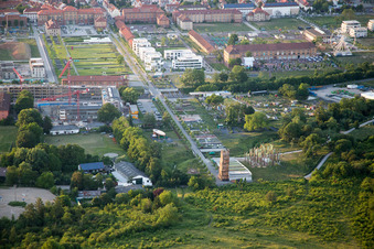 Parkanlage der Landesgartenschau Landesgartenschau in Landau in der Pfalz im Bundesland Rheinland-Pfalz, Deutschland
