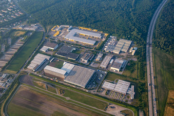 Deutsch Post NL Betrieb Karlsruhe in Bruchsal im Bundesland Baden-Württemberg, Deutschland