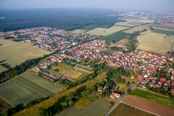 Dorf - Ansicht in Westheim im Bundesland Rheinland-Pfalz, Deutschland