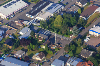 Am Kleinwald in Herxheim bei Landau im Bundesland Rheinland-Pfalz, Deutschland
