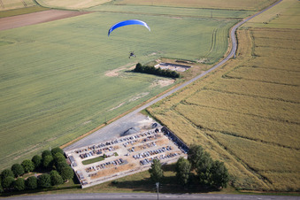 Luftbild von Crucheray im Bundesland Loir-et-Cher, Frankreich