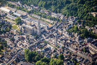 Gebäudekomplex des Klosters der Dreifaltigkeits-Abtei / Abbaye De La Trinité in Vendome in Centre-Val de Loire in Vendôme im Bundesland Loir-et-Cher, Frankreich