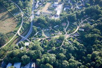 Chaumont-sur-Loire im Bundesland Loir-et-Cher, Frankreich von oben