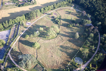 Drohnenaufname von Chaumont-sur-Loire im Bundesland Loir-et-Cher, Frankreich
