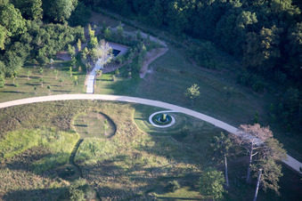 Chaumont-sur-Loire im Bundesland Loir-et-Cher, Frankreich von einer Drohne aus