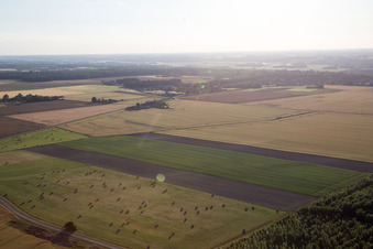 Chaumont-sur-Loire im Bundesland Loir-et-Cher, Frankreich von oben