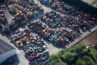 Talcy im Bundesland Loir-et-Cher, Frankreich vom Flugzeug aus
