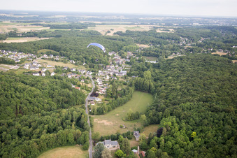 Luftbild von Saint-Ouen-les-Vignes im Bundesland Indre-et-Loire, Frankreich