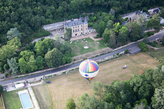 Nazelles-Négron im Bundesland Indre-et-Loire, Frankreich von oben