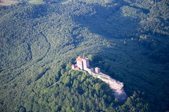 Burg Trifels in Annweiler am Trifels im Bundesland Rheinland-Pfalz, Deutschland