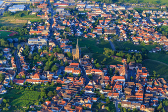 Protestantische Kirche Edenkoben und St. Ludwig im Bundesland Rheinland-Pfalz, Deutschland