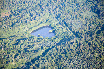 Luftaufnahme von Forstfeld im Bundesland Bas-Rhin, Frankreich
