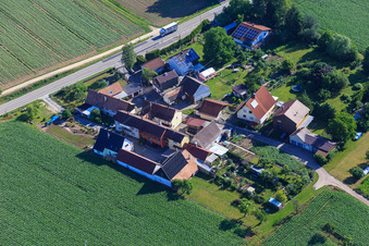 Welschhof in Freckenfeld im Bundesland Rheinland-Pfalz, Deutschland