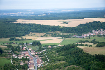 Geville im Bundesland Meuse, Frankreich von oben