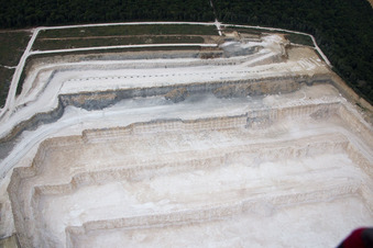 Pagny-sur-Meuse, Frankreich von oben