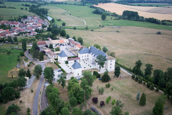 Taillancourt, Montbras im Bundesland Meuse, Frankreich aus der Luft