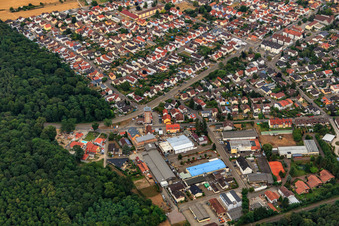 In den Grüben in Jockgrim im Bundesland Rheinland-Pfalz, Deutschland