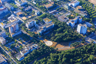 St. Vincentius Klinik im Ortsteil Südweststadt in Karlsruhe im Bundesland Baden-Württemberg, Deutschland