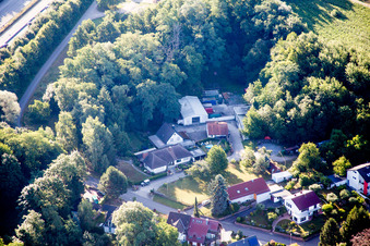 Grünwettersbach,Hohenwettersbacherstraße 38 , "offene Jugendwerkstatt Karlsruhe" am Steinbruch im Bundesland Baden-Württemberg, Deutschland