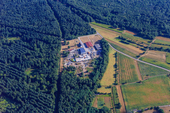 Palatinum Landschafts u. Gartendesign in Hagenbach im Bundesland Rheinland-Pfalz, Deutschland aus der Luft
