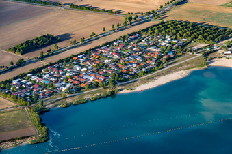 Surfschule Biblis am Riedsee im Bundesland Hessen, Deutschland