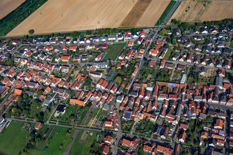 Speyerer Straße x Vollmersweilerer Straße im Ortsteil Schaidt in Wörth am Rhein im Bundesland Rheinland-Pfalz, Deutschland