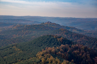 Luftbild von Rothbach im Bundesland Bas-Rhin, Frankreich