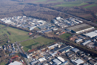 Greschbachstr im Ortsteil Grötzingen in Karlsruhe im Bundesland Baden-Württemberg, Deutschland