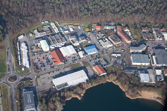 Ortsteil Blankenloch in Stutensee im Bundesland Baden-Württemberg, Deutschland